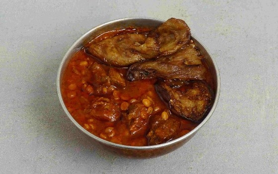 خورشت قیمه بادمجان بدون برنج