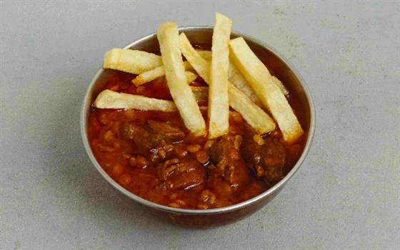 خورشت قیمه سیب زمینی بدون برنج
