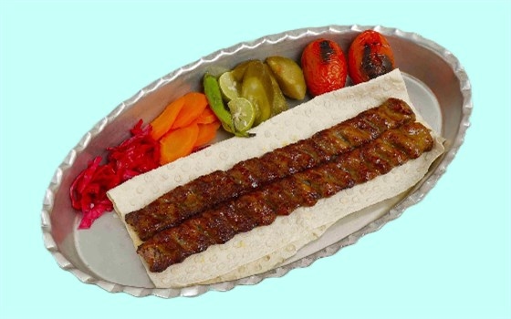 خوراک کوبیده دو سیخ