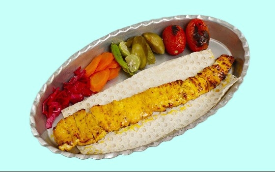 خوراک جوجه کباب